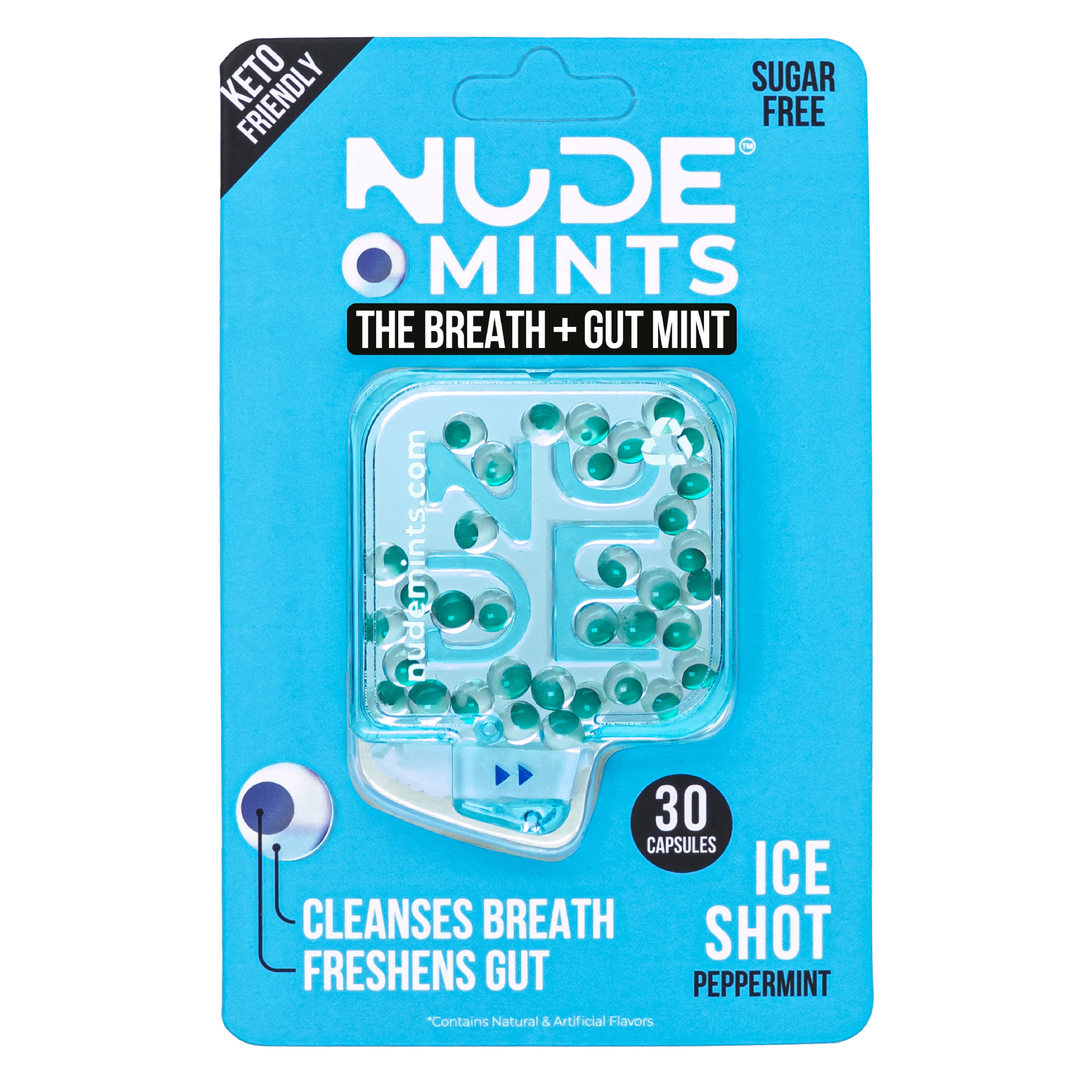 Liquid Mints Concentrated Liquid Mint Capsules: Peppermint – Book + Bow